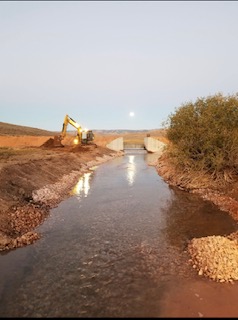 Steam and Pond Work Utah