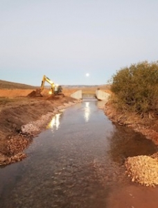 Steam and Pond Work Utah