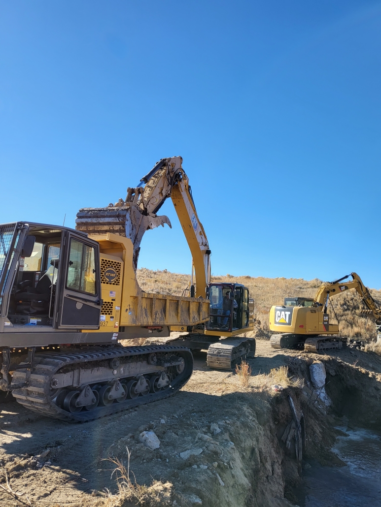 Steam and Pond Work Utah